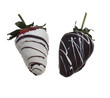 White and Dark chocolate covered Strawberries
