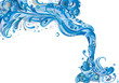 abstract waterfall