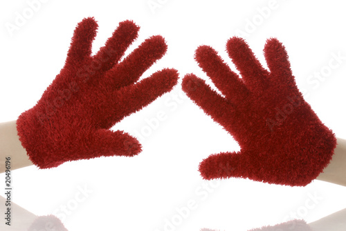 Photo: red gloves red gloves