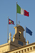 Bandiere palazzo quirinale