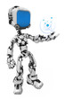 Blue Screen Robot, Atom Blue Screen Robot, Atom