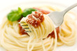 Spagetti mit Tomatensauce Spagetti mit Tomatensauce
