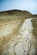 moment of old mountain,near Dead Sea, Israel