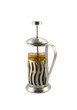 French press with tea