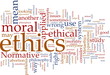 Ethics word cloud