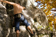 Bergsport - Bouldern in den Alpen