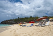 Coast in Saint Maarten Island, Dutch Antilles