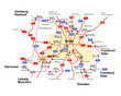 berlin city vector map berlin city vector map