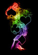 Rainbow Flame Poker Symbols