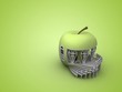 Apple green