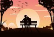 A Romantic Evening In The Park