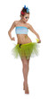 model with butterfly bodyart model with butterfly bodyart