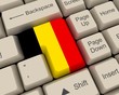Belgium Flag Key