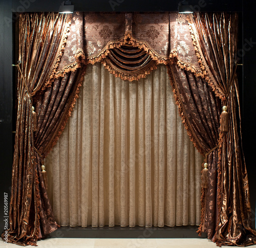 Photo: Luxurious window curtains Luxurious window curtains