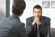 Business people talking