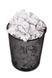 Papierkorb überfüllt Papierkorb überfüllt