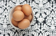 Eggs in a Bowl Eggs in a Bowl
