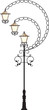 wrought iron lamp post wrought iron lamp post