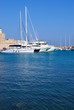 Some yachts in port