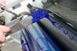 applying ink applying ink