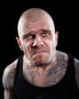 Man with tattoos Man with tattoos