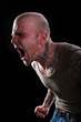 Man with tattoos Man with tattoos