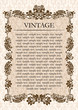 Vintage glamour frame decor Vintage glamour frame decor