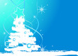 Winter background with space for your text - vector Winter background with space for your text - vector