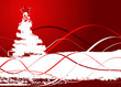 Christmas vector background with space for your text Christmas vector background with space for your text