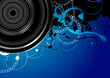 Editable vector audio background Editable vector audio background