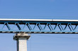 detail of railway viaduct, Znojmo, Czech Republic