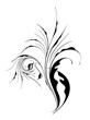 Abstract tatoo symbol vector illustration
