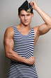 Striped jersey