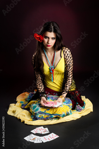Photo: Gypsy woman tell fortunes Gypsy woman tell fortunes