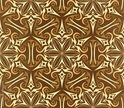 Seamless wattled vector pattern Seamless wattled vector pattern