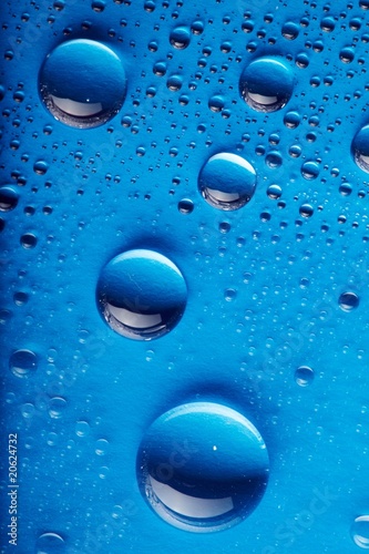 Photo: water-drops background water-drops background