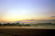 Landschaft am frühen Morgen im Nebel Landschaft am frühen Morgen im Nebel