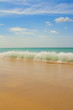 Wild beach of sea Wild beach of sea