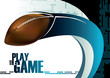 American football poster background