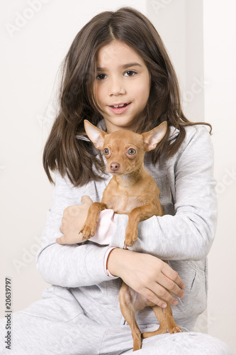 Photo: Kind Hund 3 Kind Hund 3