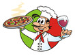 Pizza & Vino rosso Pizza & Vino rosso