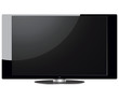 LCD TV-set - vector illustration