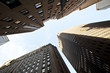 Photo: Upwards view of skyscrapers Upwards view of skyscrapers