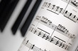 Klavier mit Noten