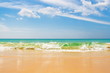 Beach and wave Beach and wave