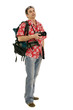 Photo: adult man on the trip adult man on the trip