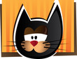 Vector: Funny cat Funny cat