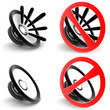 Computer icon of sound
