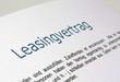 Leasingvertrag 1