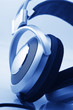 Headphones close-up